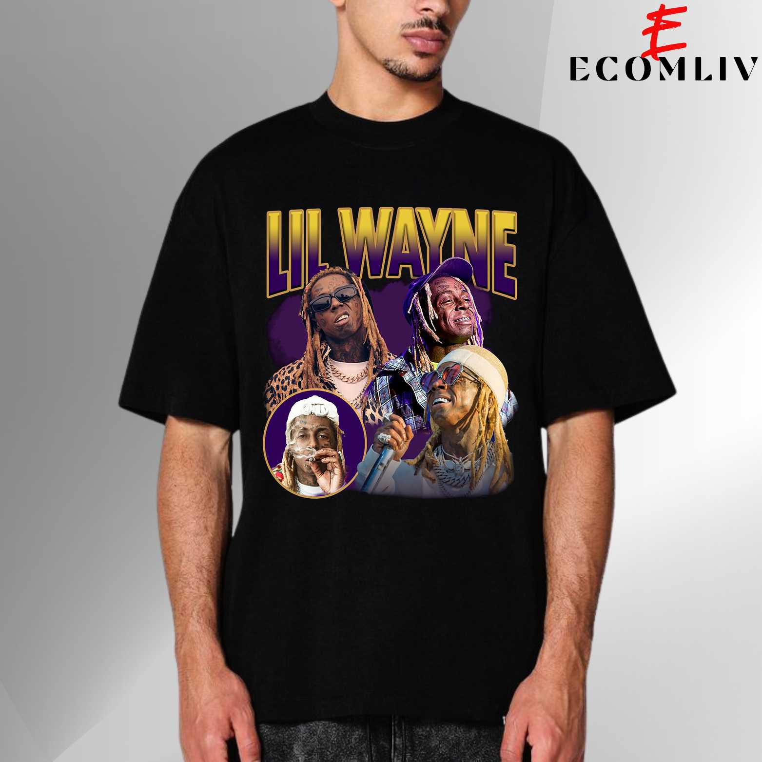 Lil Wayne Stage Art Tee, Tour Shirt, Rap Merch